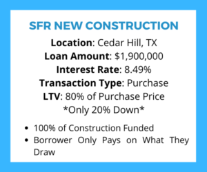 SFR New Construction